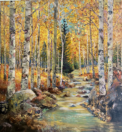 Click to view detail for Gustav's Forest 36x34 $2600